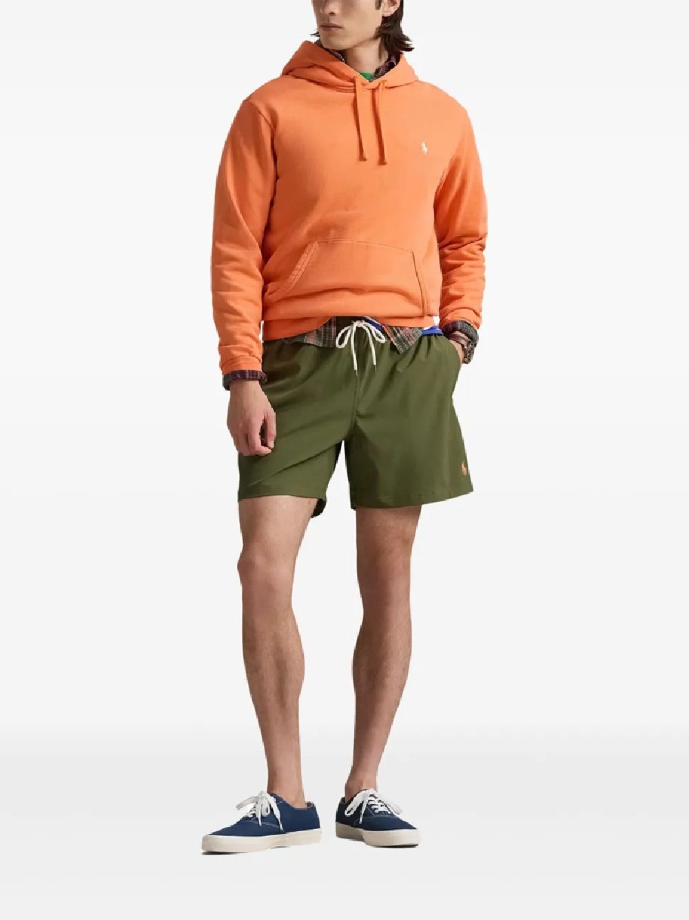 ハーフ・ショートパンツ Ralph Lauren SS25 TRAVELER MID TRUNK (710957782 009) Ralph Lauren SS25 Traveler Mid Trunk - Premium Men's Beachwear